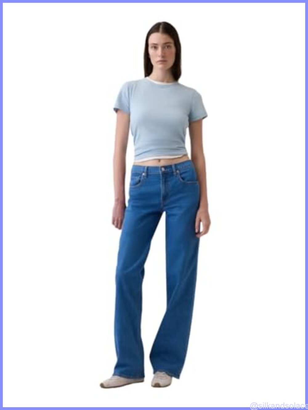 90s Low Rise Loose Jeans Relaxed Fit Denim